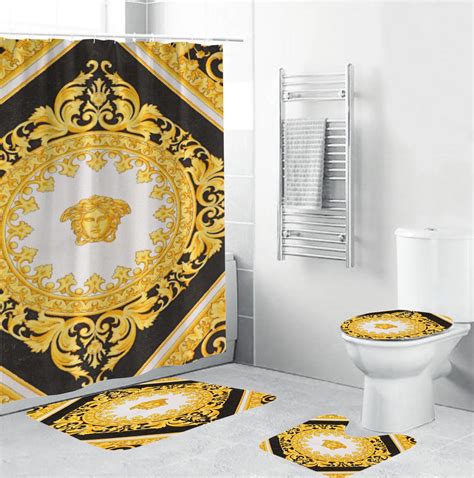 versace bath kit|versace bath linen set.